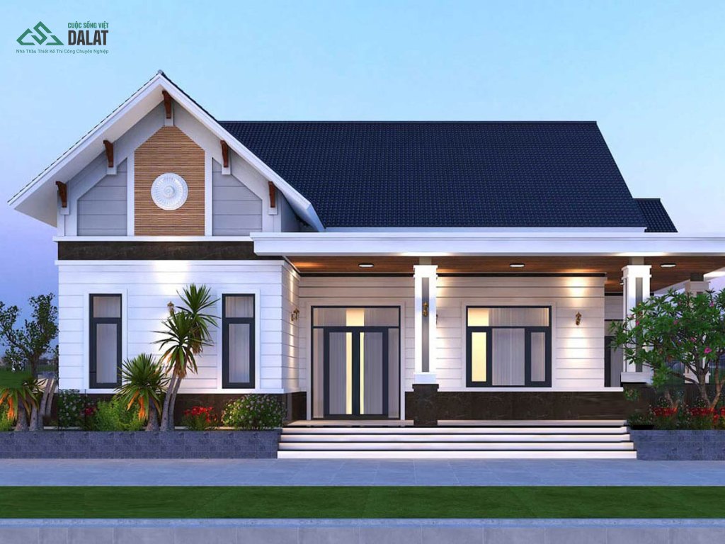 Mẫu nhà có 4 phòng ngủ lớn