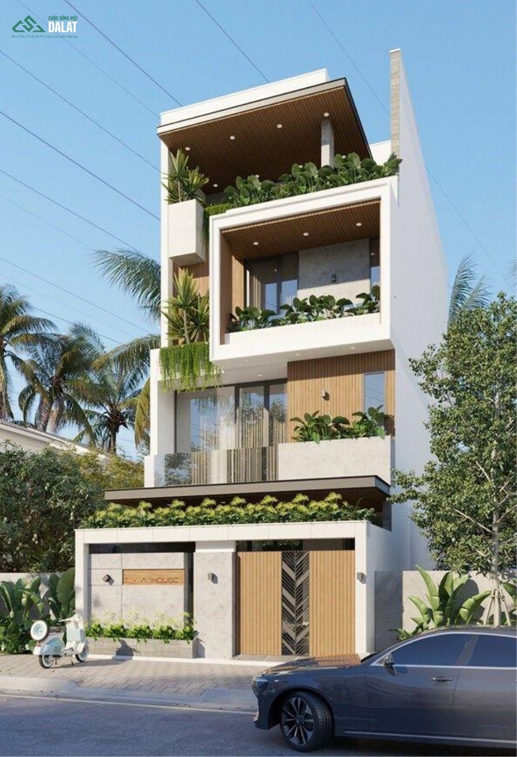 Muốn thiết kế mặt tiền nhà phố đẹp cần chú ý đến vị trí khu đất