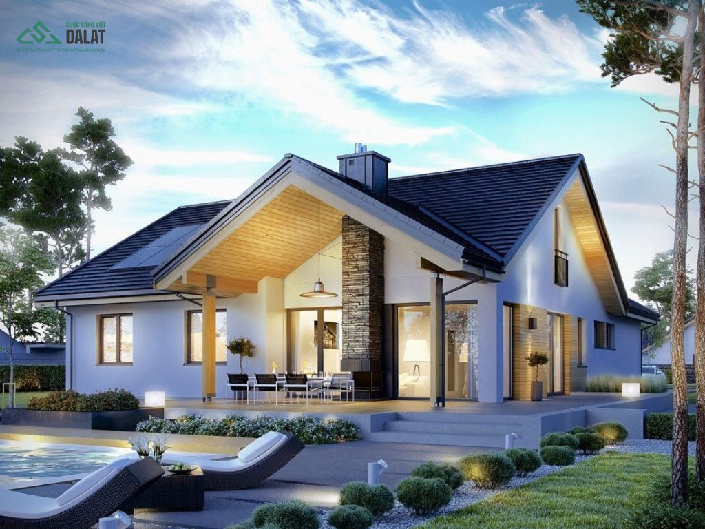 Nhà cấp 4 Châu Âu 