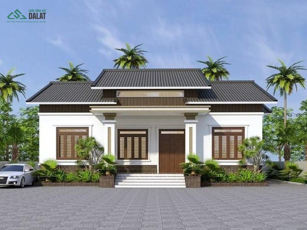 Nhà cấp 4 đơn giản giá rẻ