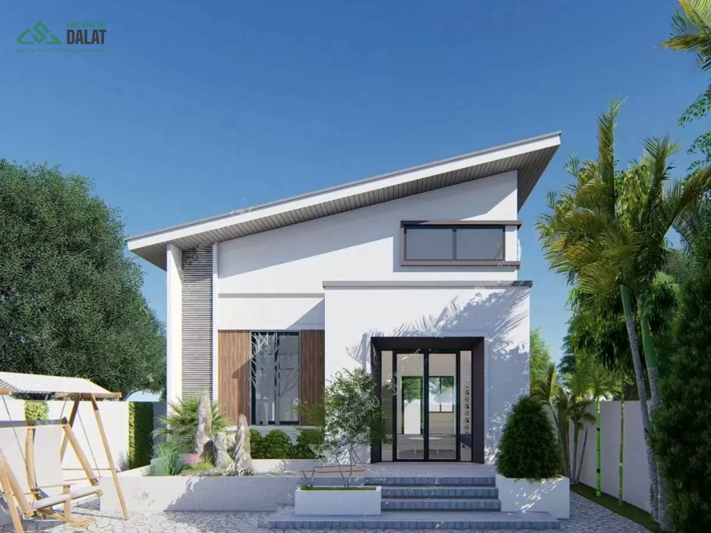 Nhà cấp 4 một mái thoát nước tốt
