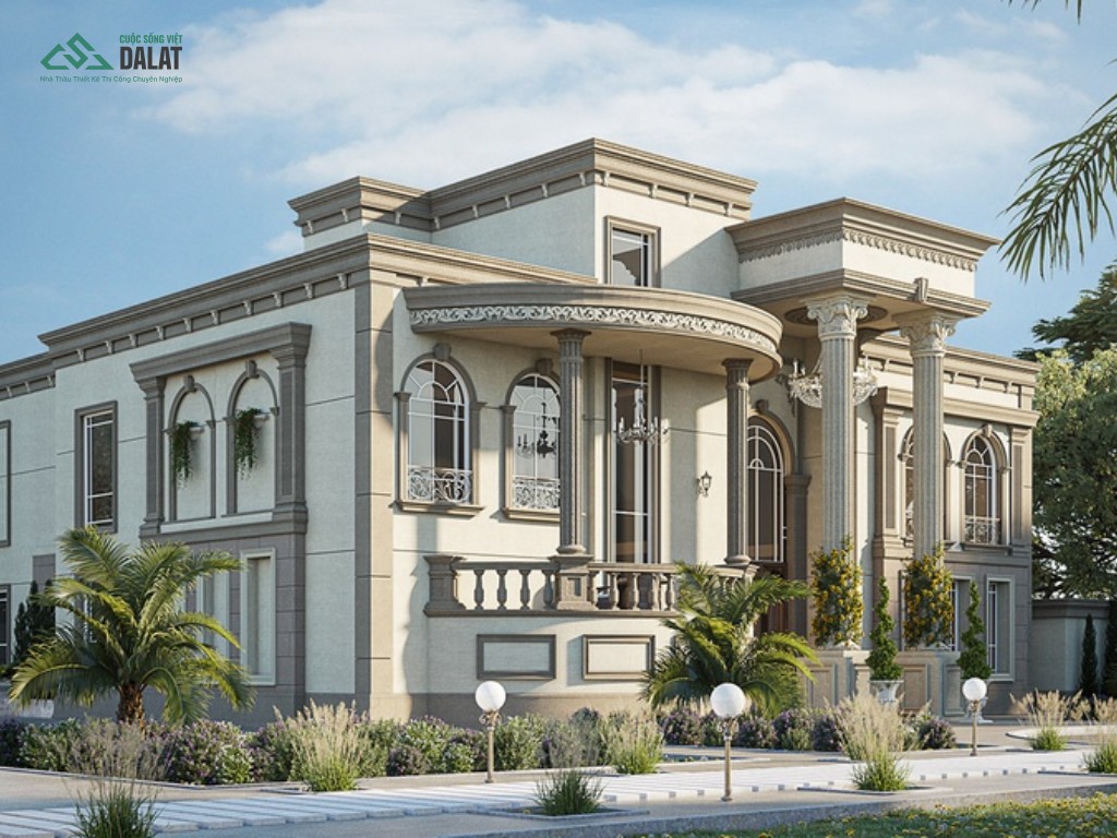 Nhà ống phong cách tân cổ điển