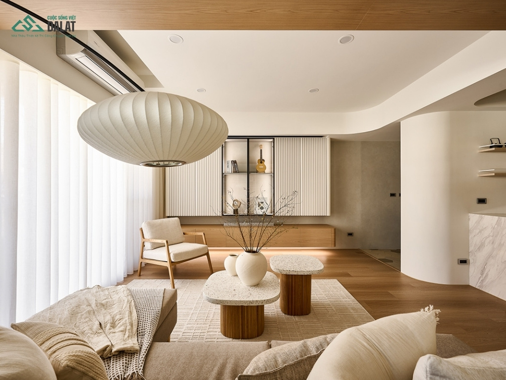 Phong cách Japandi thiết kế nội thất nhà