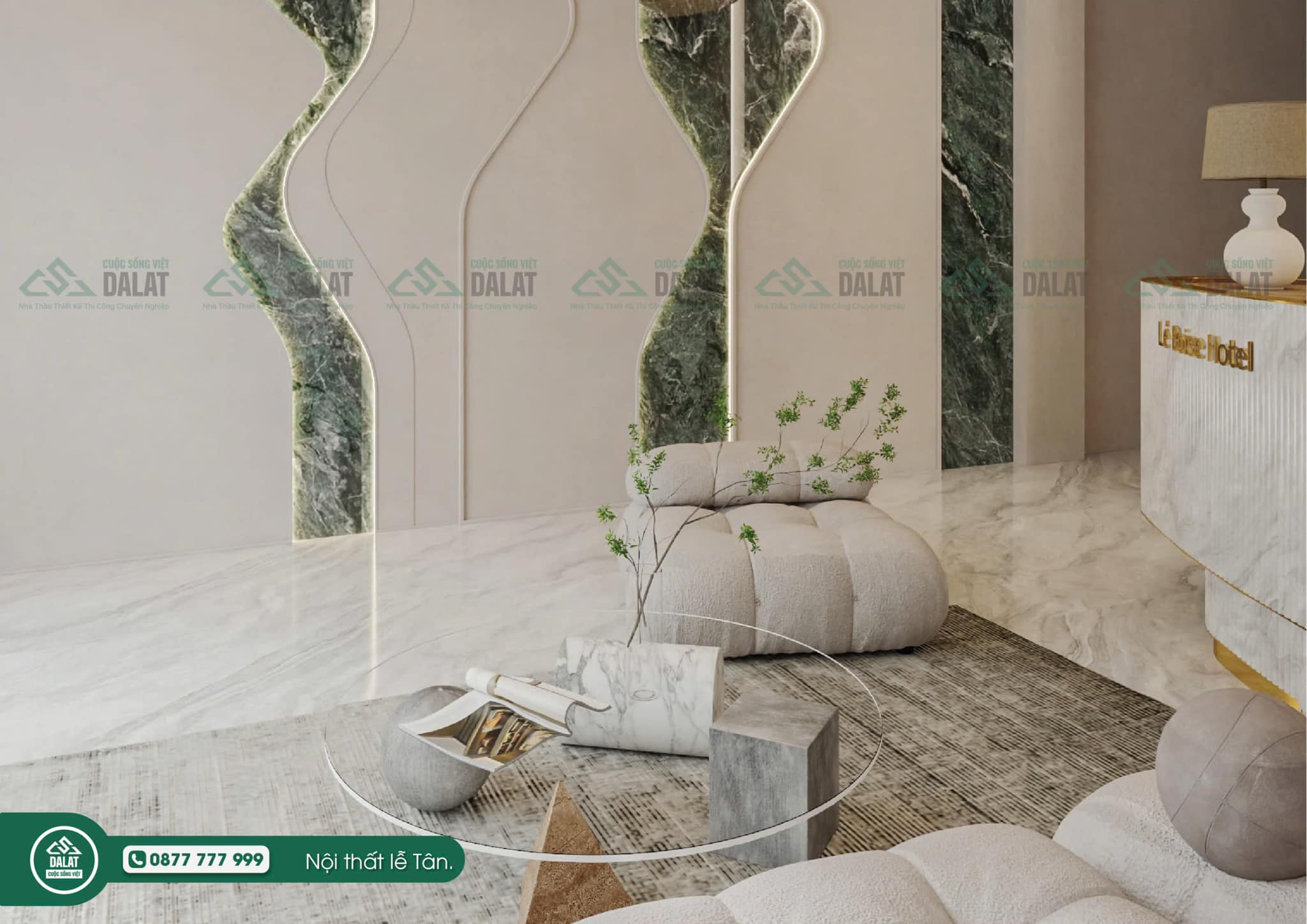 Nội thất lễ tân