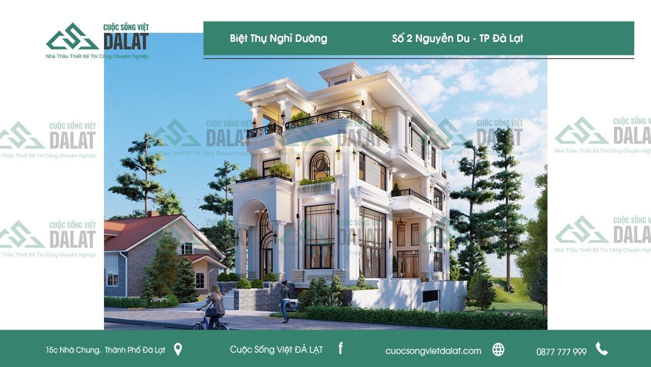 Nét đẹp tân cổ điển giữa lòng Đà Lạt