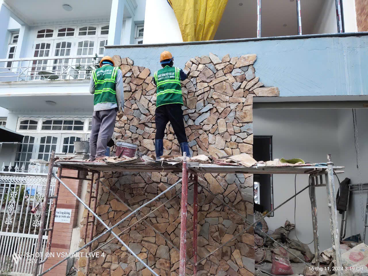 Giai đoạn cải tạo lại nhà bởi team Cuộc Sống Việt