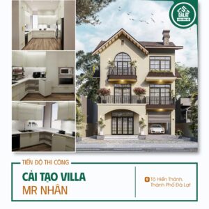 Dự án cải tạo Villa Mr Nhân