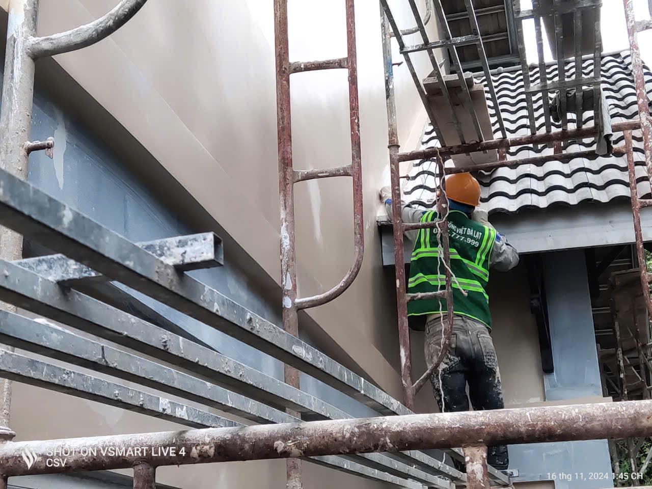 Quá trình cải tạo villa