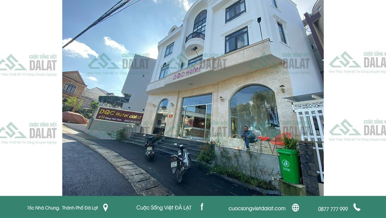 Dốc đi lên khách sạn