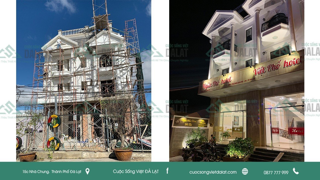 Quá trình xây dựng và hoàn thiện