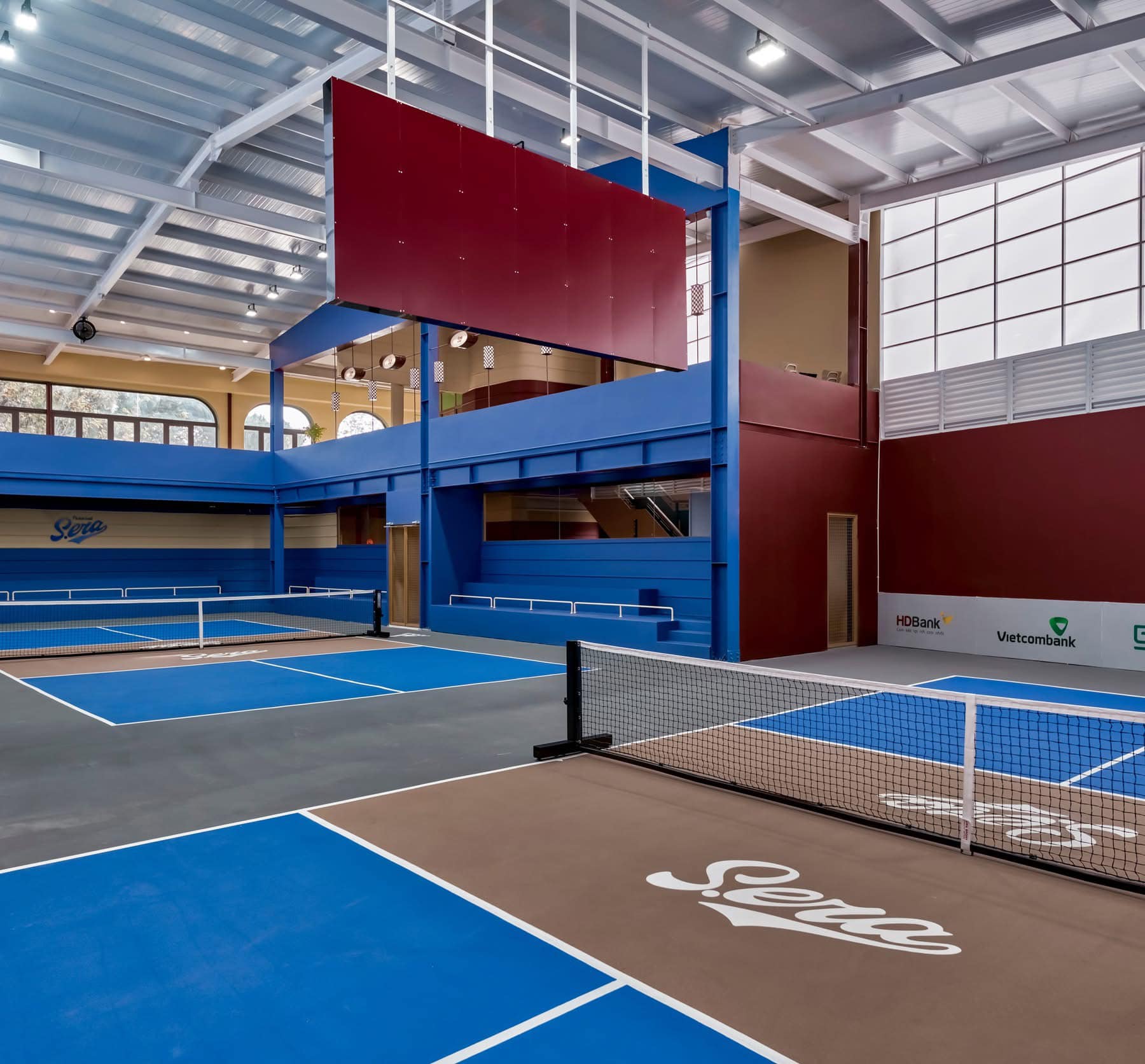 Hình ảnh thực chụp sân pickleball