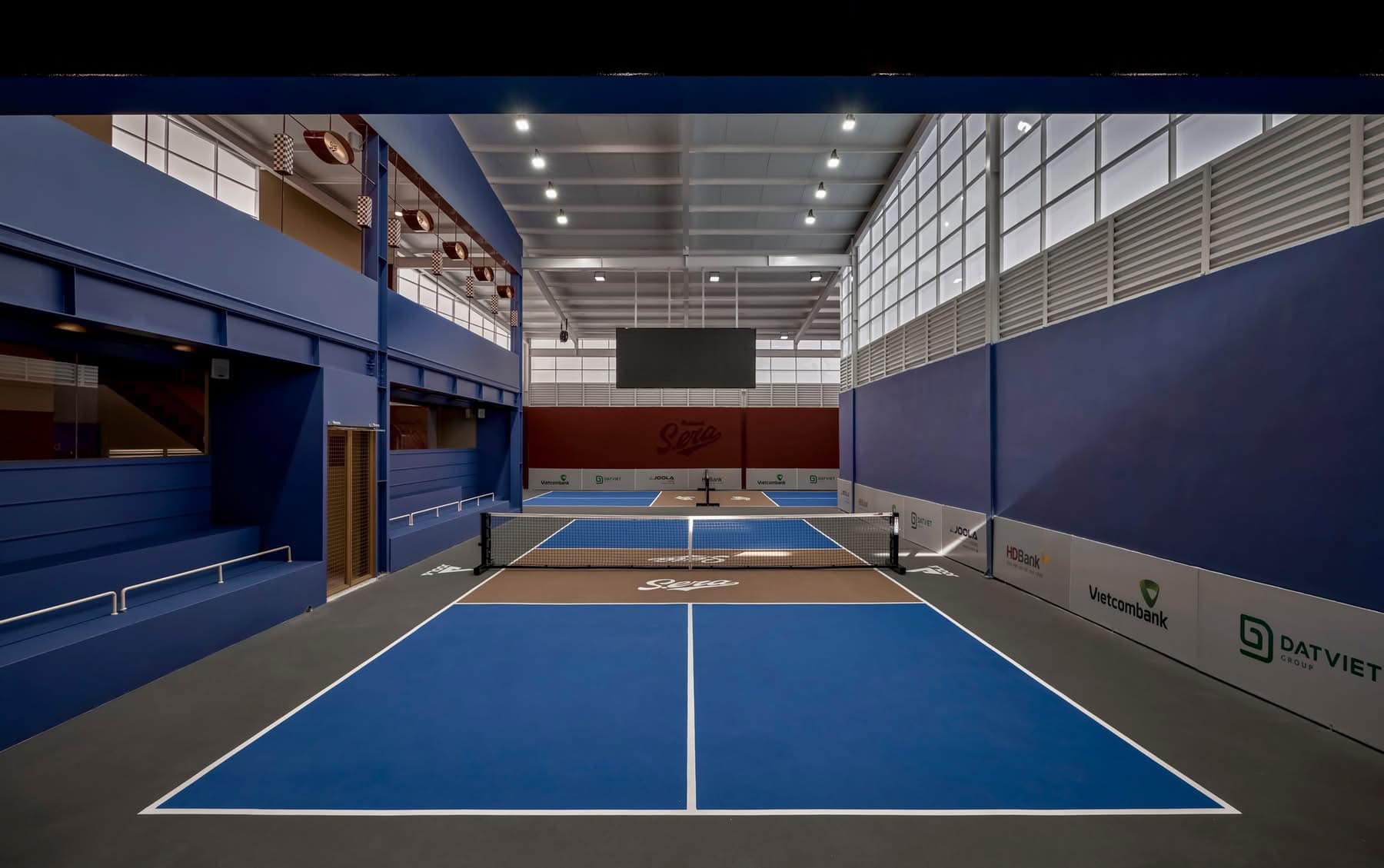 Các góc chụp khác của sân pickleball