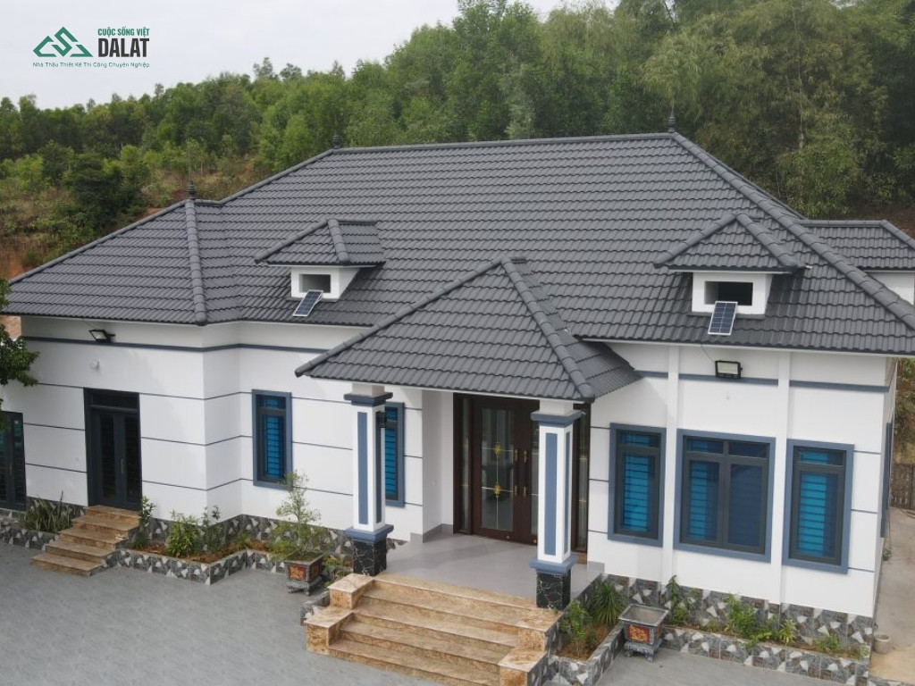 Chi phí xây mẫu nhà cấp 4 nông thôn mái Nhật