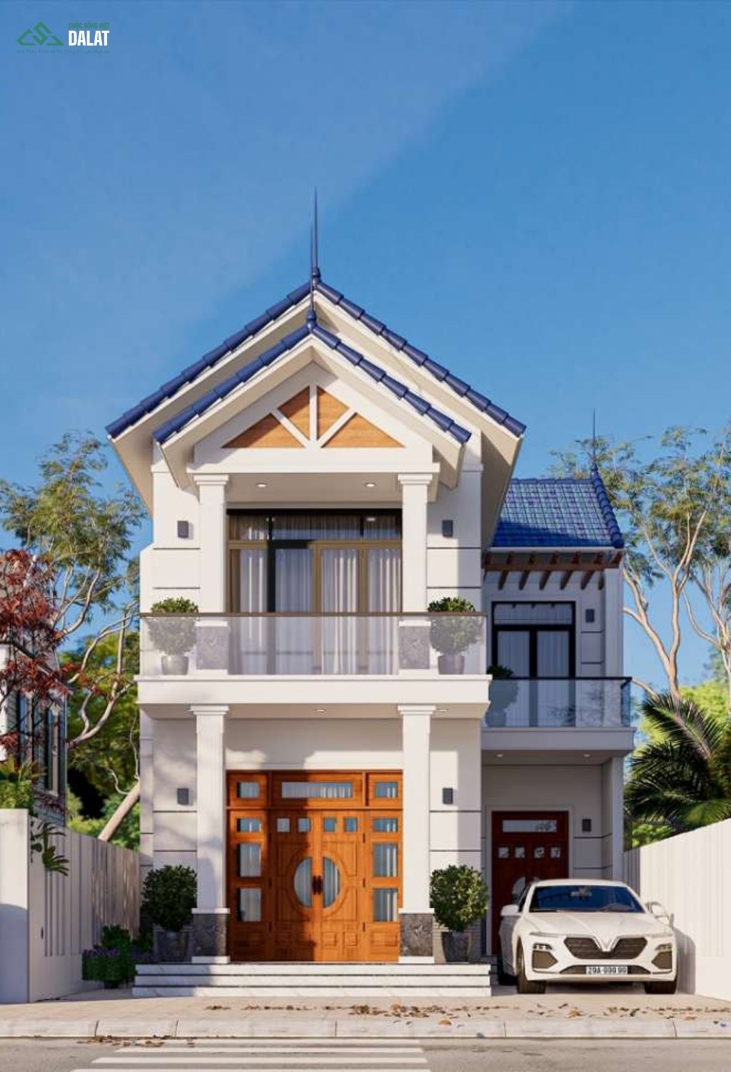 Nhà ống đơn giản chữ L