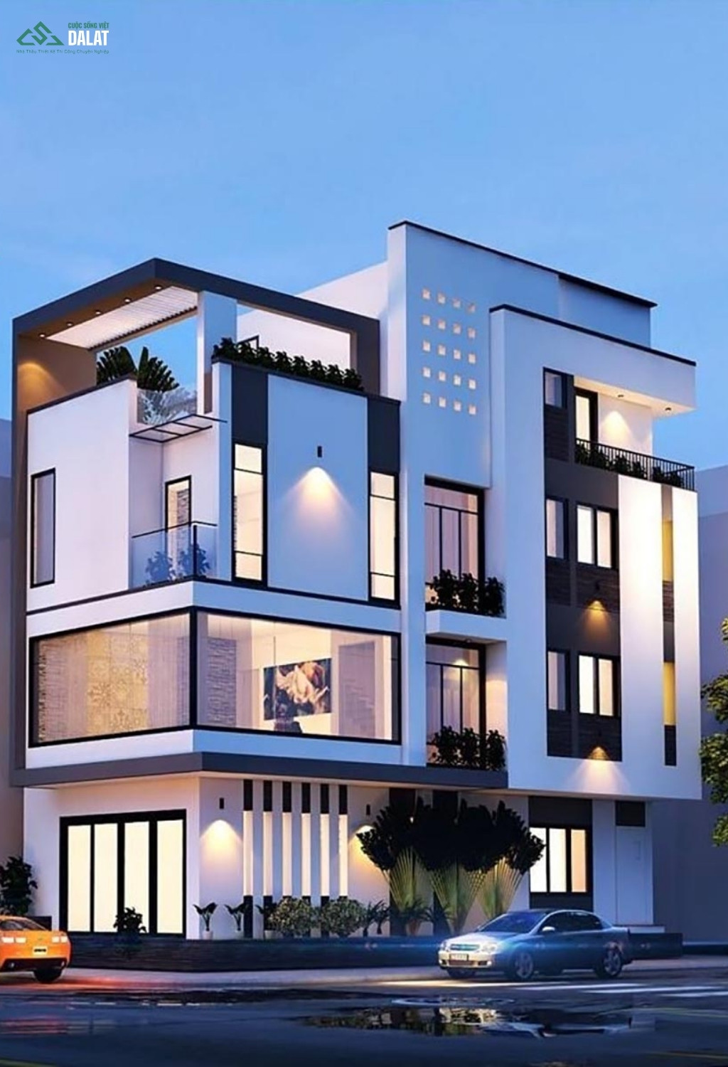 Nhà ống hai mặt tiền