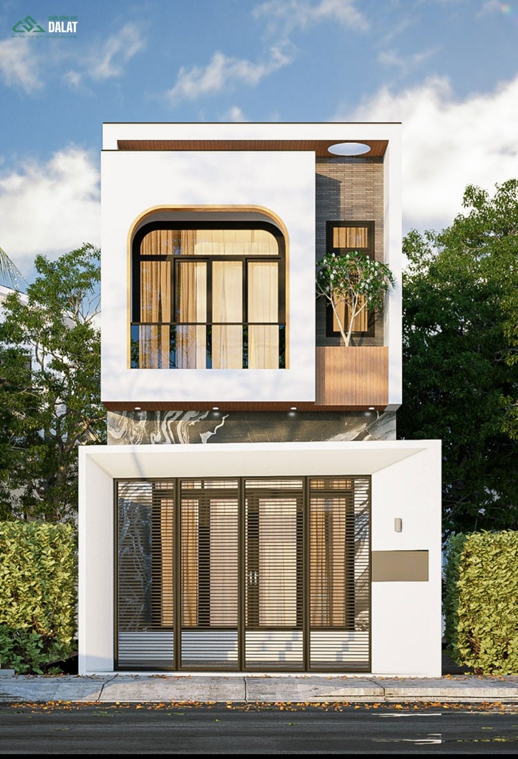 Nhà ống mái tôn đơn giản 300 triệu