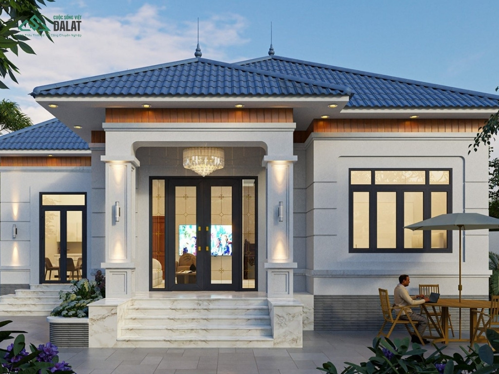 Phong cách cổ điển có thiết kế đối xứng và cân bằng