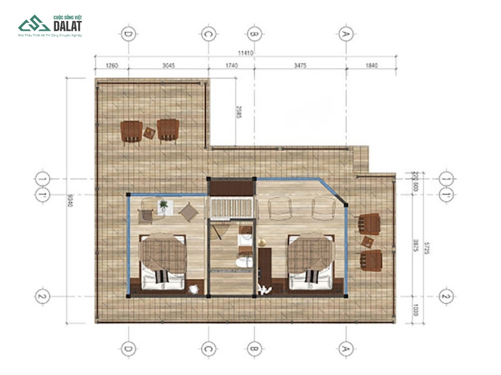 Phong cách homestay nhà gỗ được nhiều người ưa chuộng