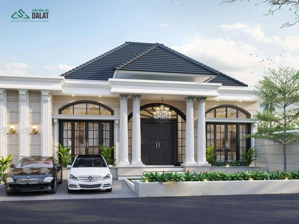 Phong cách tân cổ điển là sự kết hợp giữa cổ điển và hiện đại