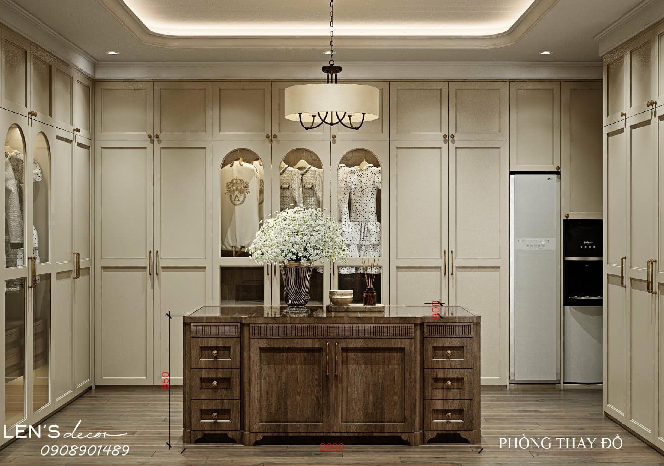 Nội thất sang trọng do Len's Decor thiết kế