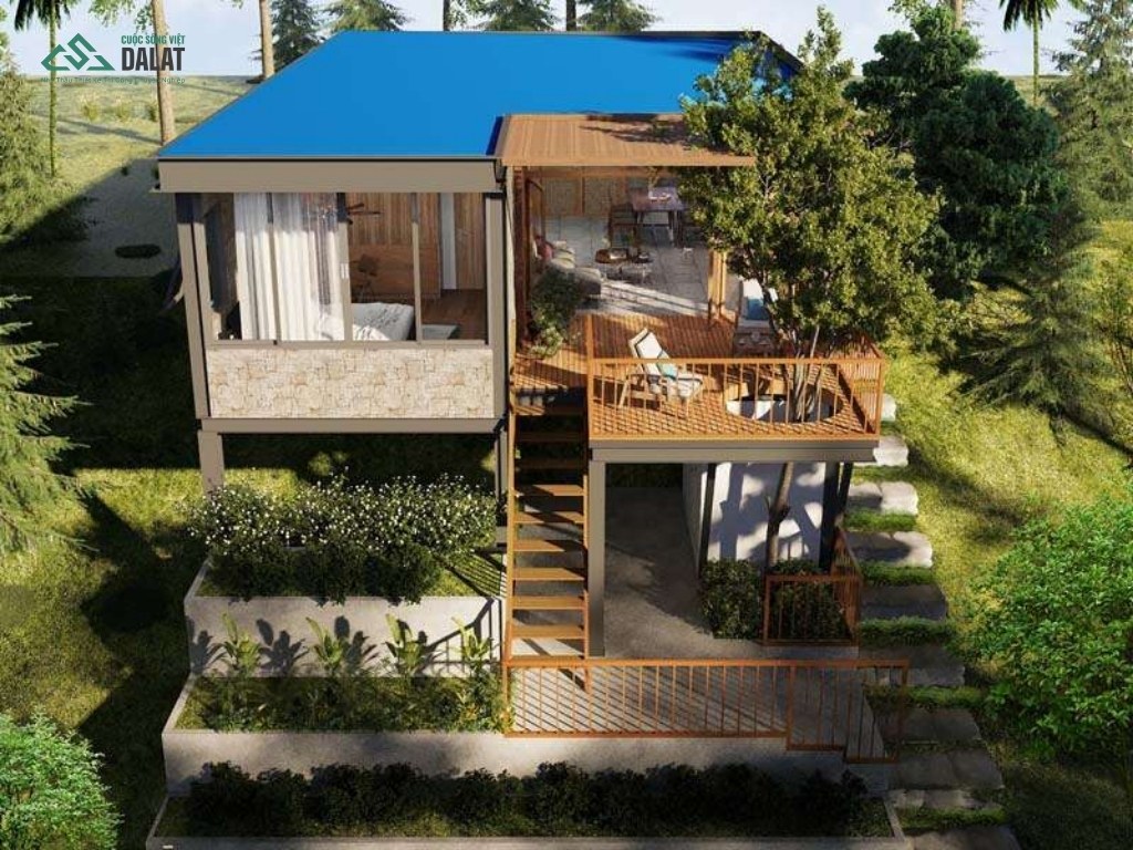 Homestay phong cách vintage dùng để kinh doanh