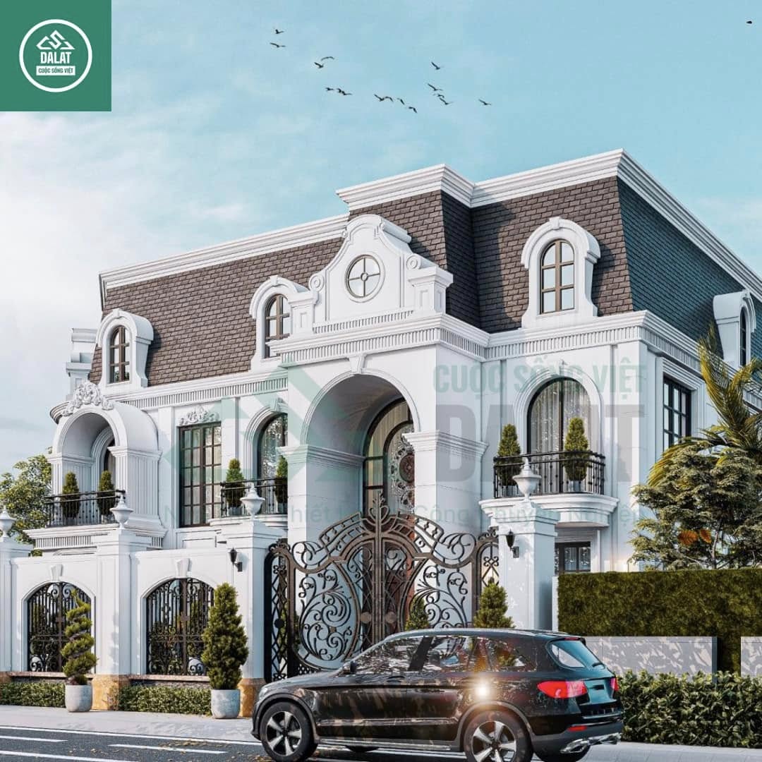 Mặt bên dự án Villa Trịnh Hoài Đức