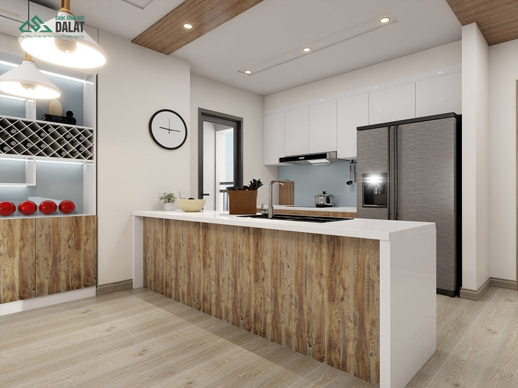 Cách chọn nội thất tiết kiệm cho phòng bếp