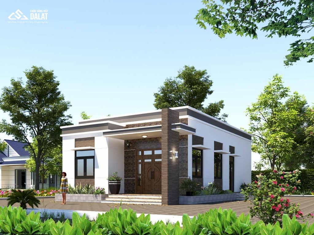 Đơn giá xây mẫu nhà gác lửng 500 triệu