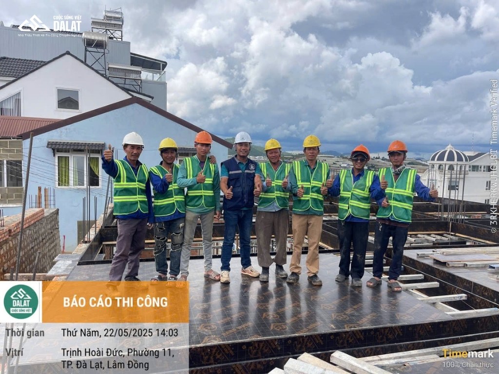 Liên hệ Cuộc Sống Việt để được báo giá xây nhà mái bằng 1 tầng