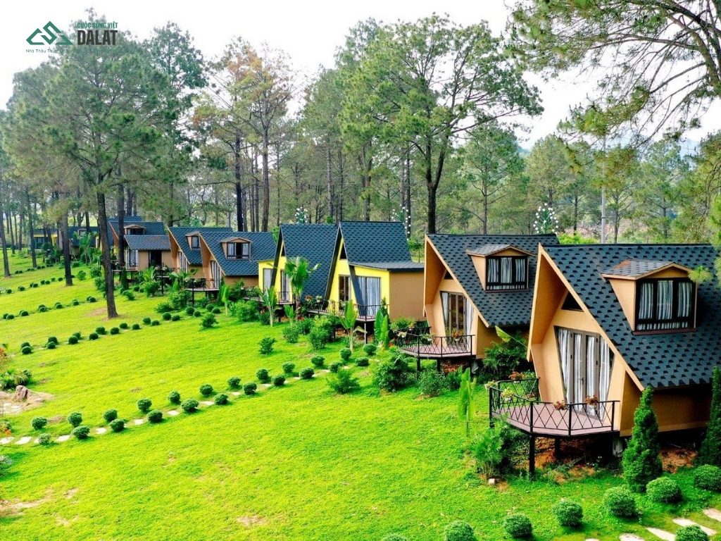 Bảng chi phí cất nhà gỗ homestay Đà Lạt