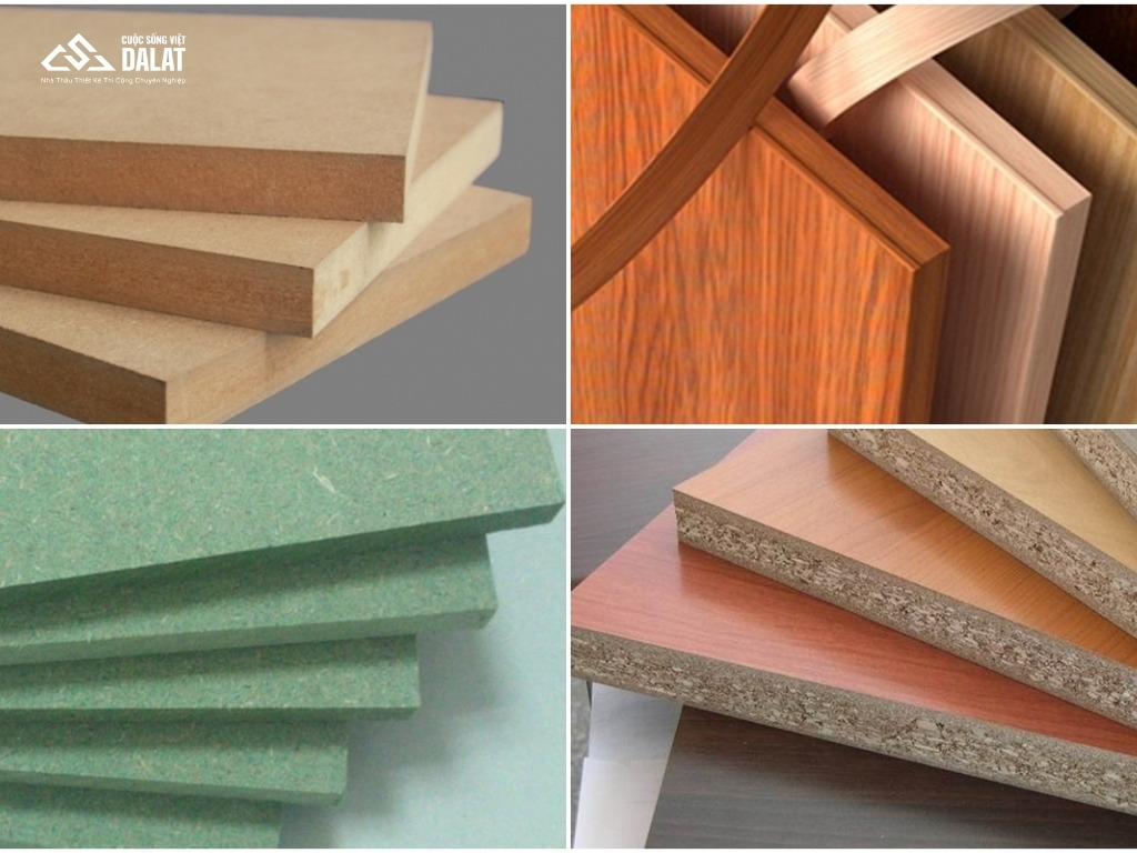 Gỗ MDF có hai loại chính
