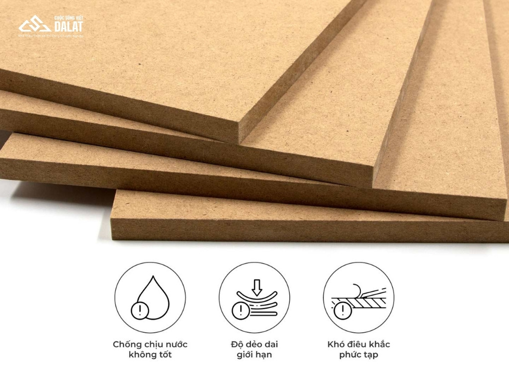 Ứng dụng thực tế của gỗ MDF chống ẩm