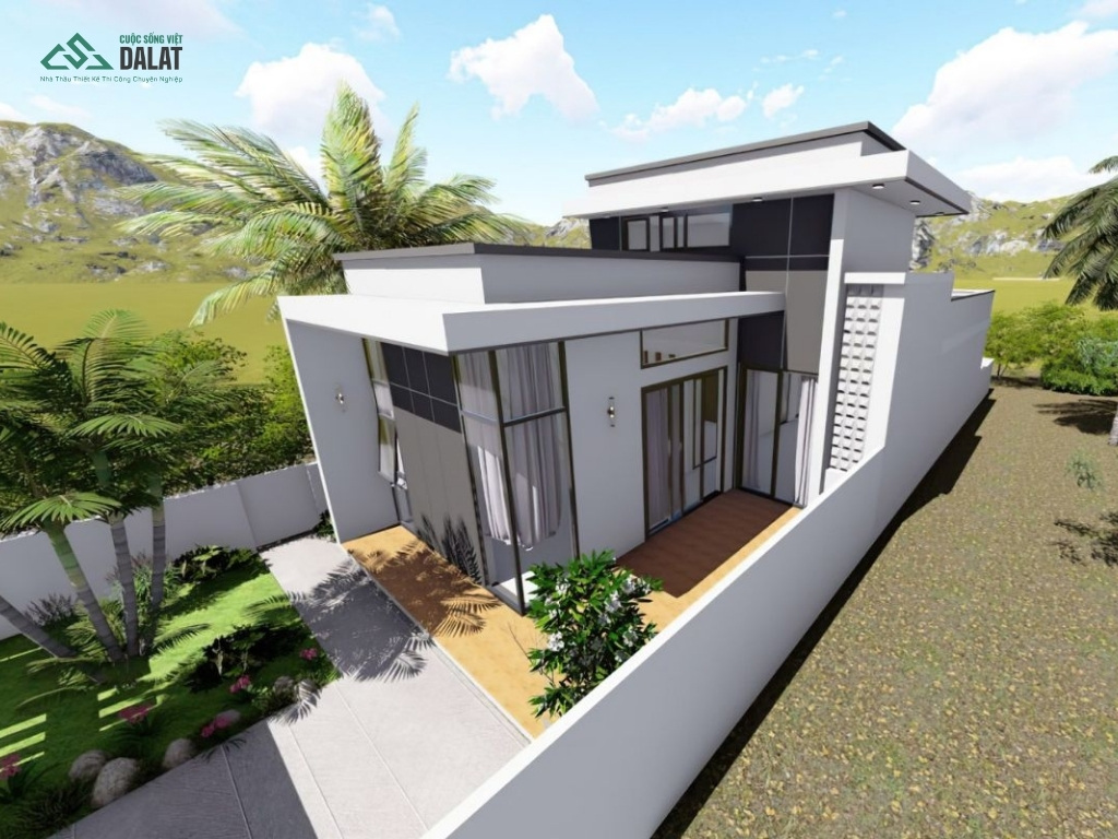 Các kinh nghiệm khi thiết kế và thi công nhà phố 1 tầng