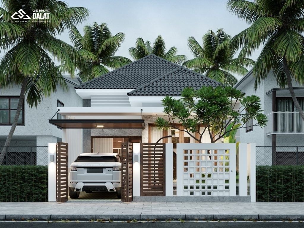 Các xu hướng phổ biến hiện tại về nhà phố 1 tầng
