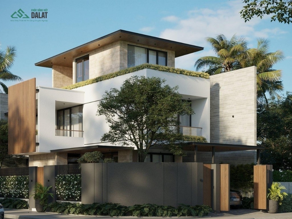 Biệt thự nhà vườn 3 tầng