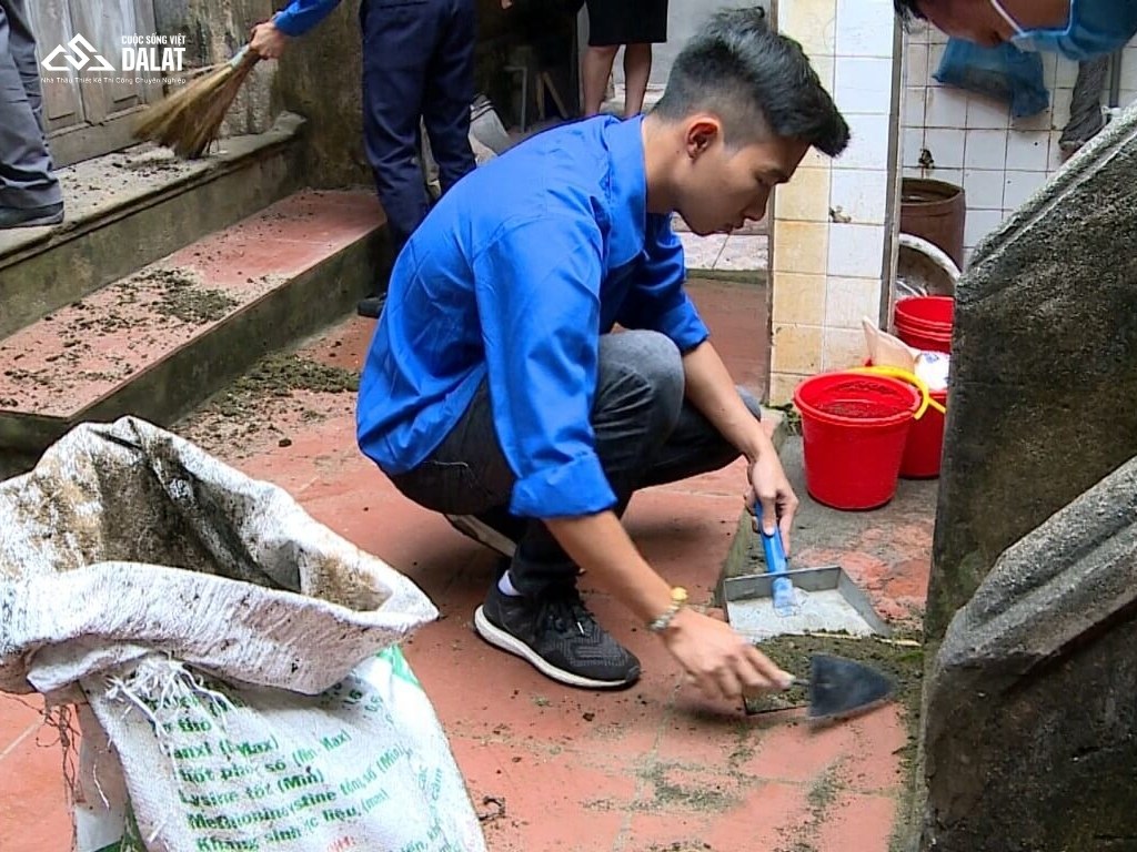 Tác động bằng cơ học và hóa chất chuyên dụng để tẩy rêu