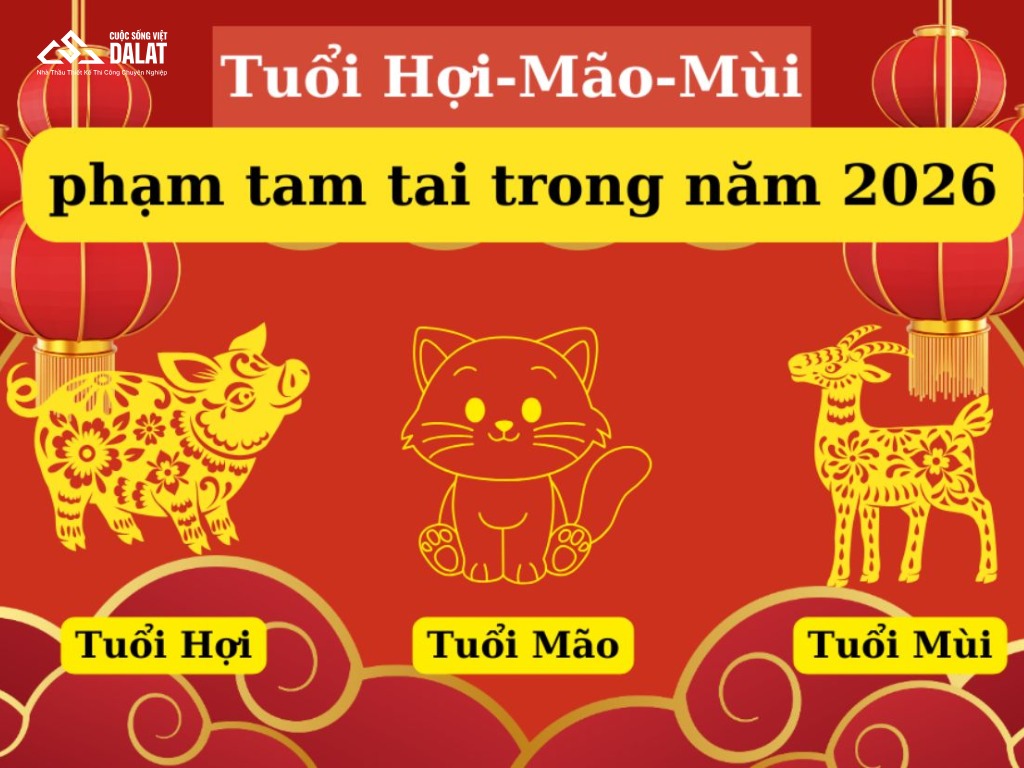 Tuổi nào không nên xây nhà vào năm 2026?