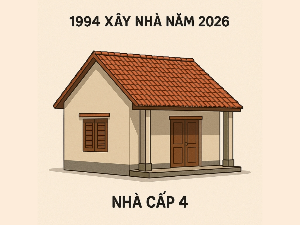 Tuổi 1994 xây nhà năm 2026 có ổn không?