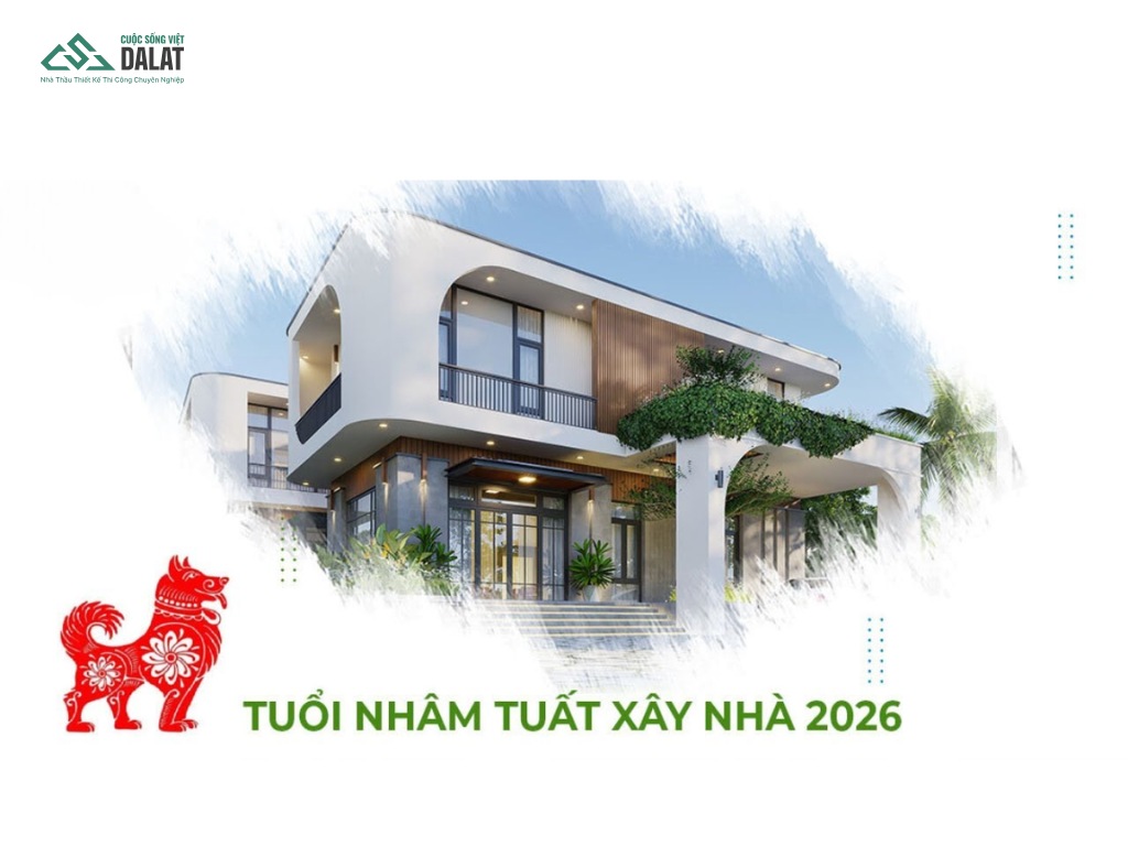 Tuổi Nhâm Tuất xây nhà năm 2026 tháng nào đẹp?