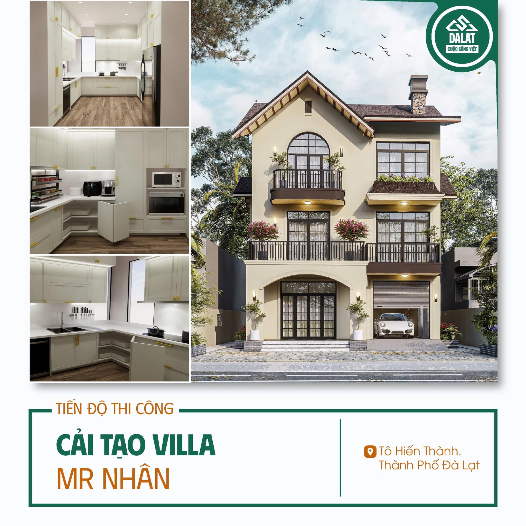 Dự án cải tạo Villa Mr. Nhân