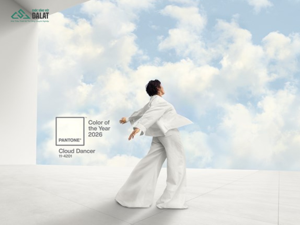 Màu của năm 2026 với sắc trắng thanh thoát