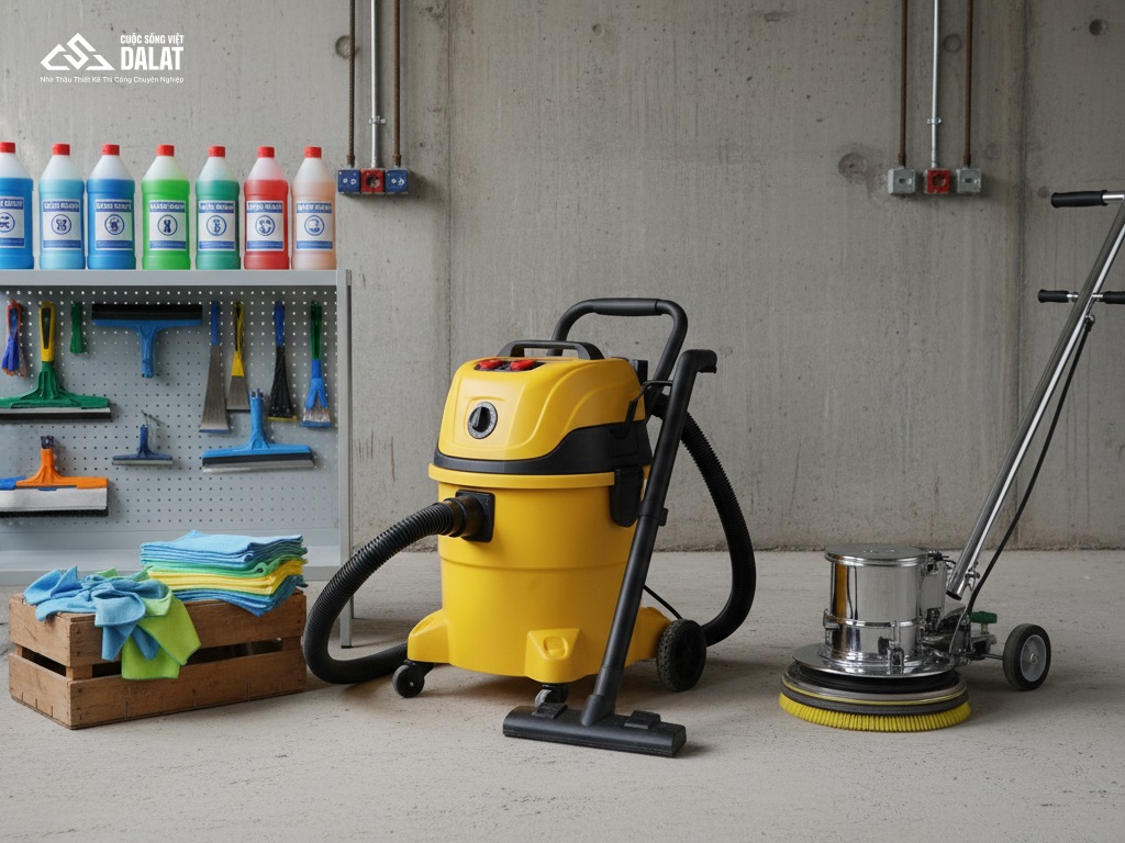 Cách vệ sinh nhà sau xây dựng và cách xử lý mùi sơn