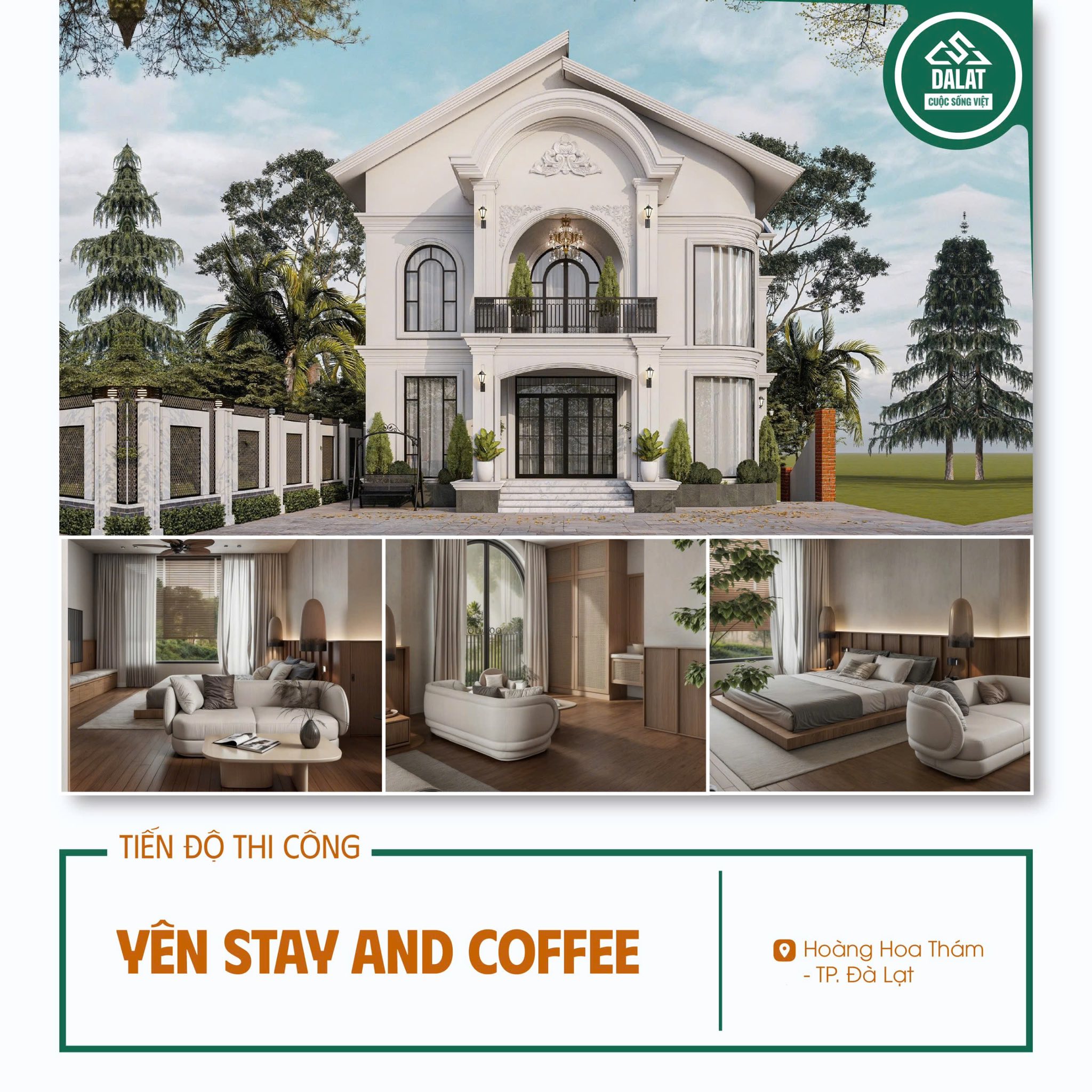 Dự án cải tạo Yên Stay and Coffee