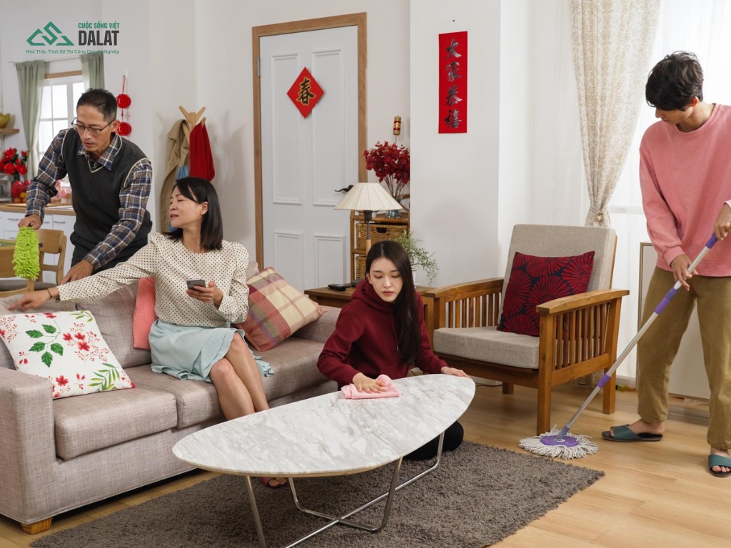 Lý do mọi người nên dọn nhà đón Tết